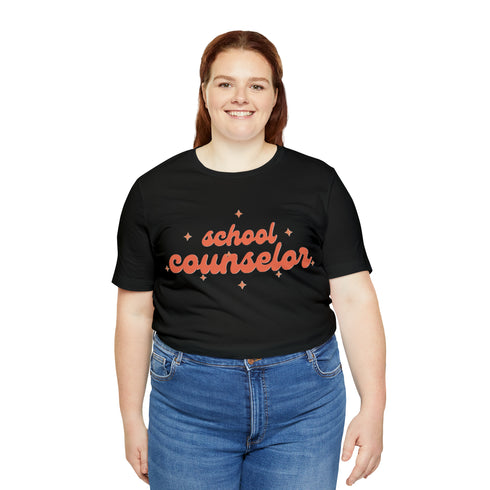 School Counselor Star Tee